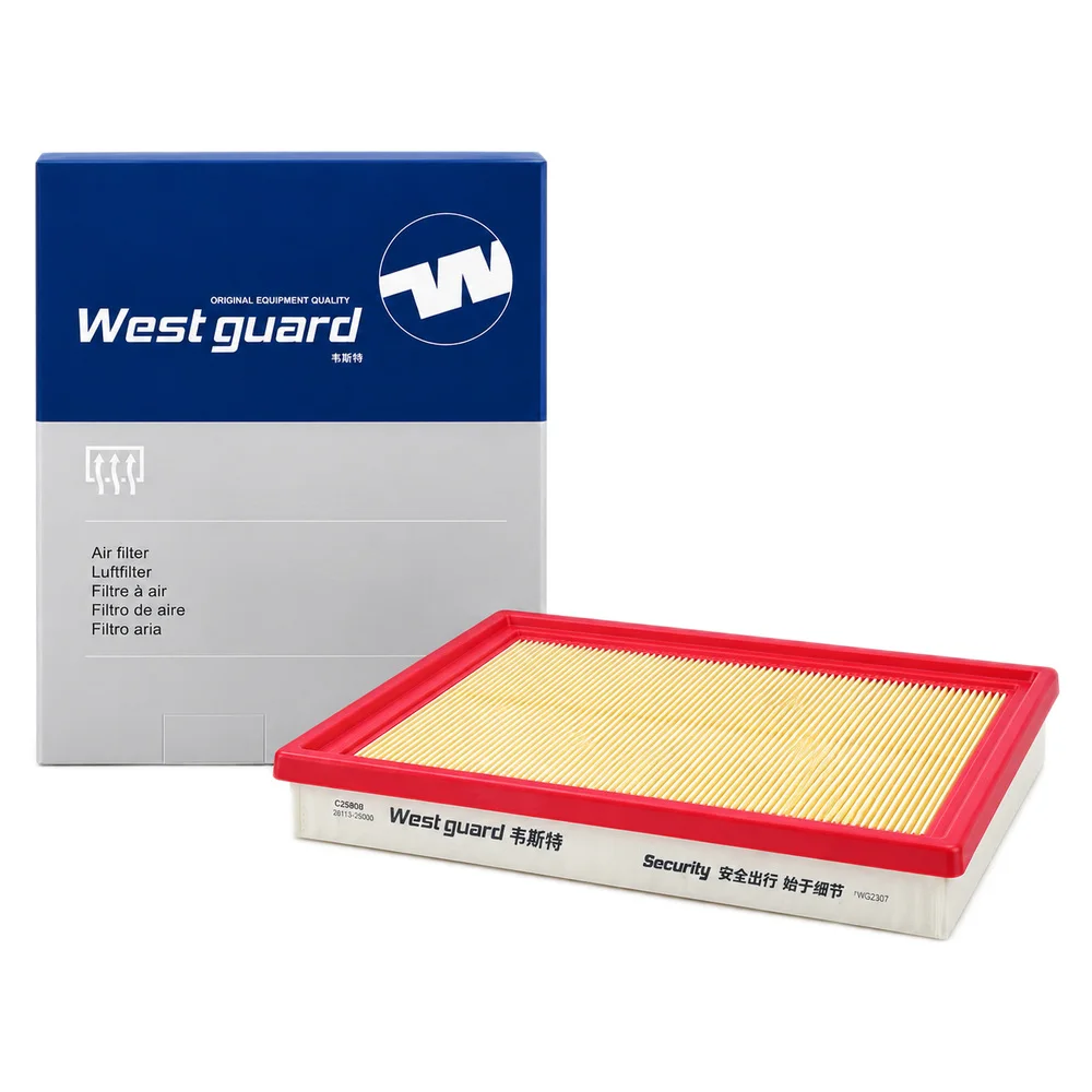 WESTGUARD Air Filter for NISSAN Juke(F15 F15E) 1.6T X-Trail II(T31) 2.5L QR25DE RENAULT Koleos 2.5L 2008- 2TRB700 C2329 MA2020