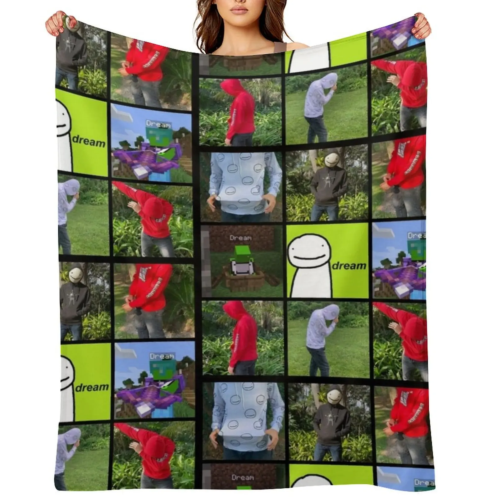 

Dream (DreamWasTaken) Throw Blanket Sofas Soft Plush Plaid Decorative Sofas Hairy Blankets