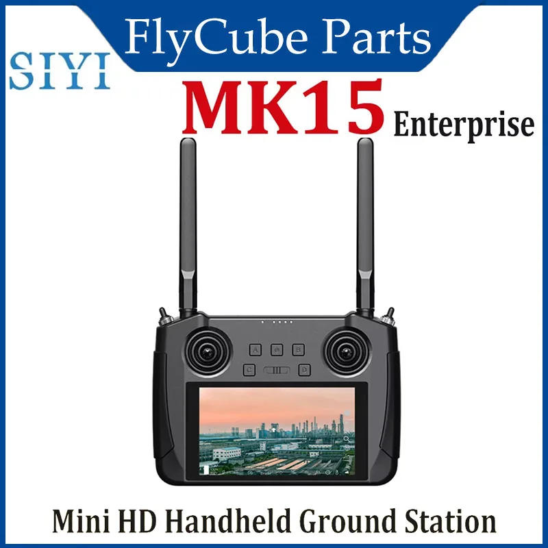 

Ручной интеллектуальный контроллер SIYI MK15 Mini HD с 5,5-дюймовым сенсорным ЖК-экраном Full HD FPV для БПЛА UGV USV CE FCC KC RC