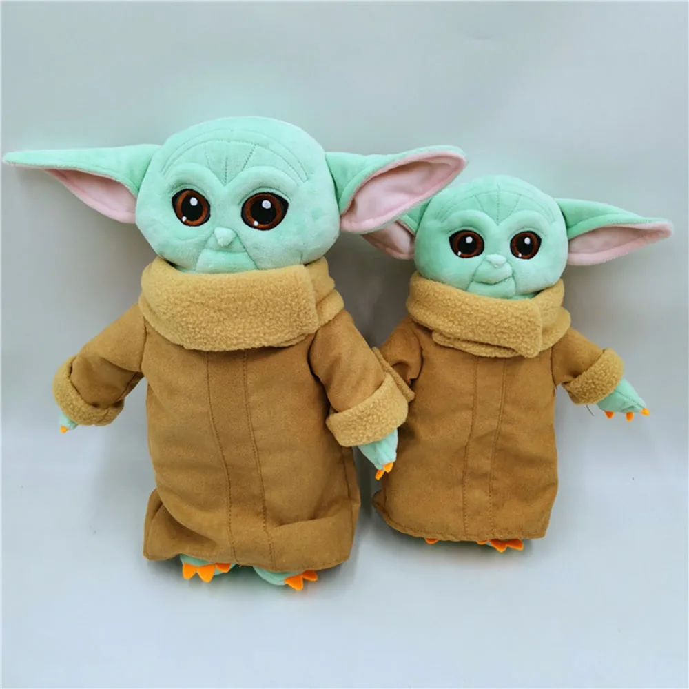 Cartoon Disney Star Wars Baby Yoda Dolls The Mandalorian Action Figure Ornament Toys Cute Boys Girls Toy Birthday Gift