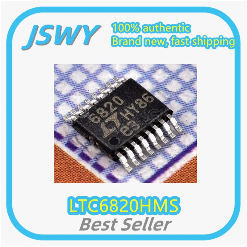 

(5/50 pcs) LTC6820HMS LTC6820 Silkscreen 6820 MSOP-16 Isolated Communication Interface In Stock Large Inventory