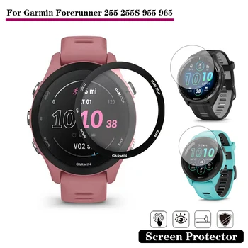 3D PMMA Film For Garmin Forerunner 255 255S 955 965 Transparent Tempered Glass Anti-Scratch Screen Protector