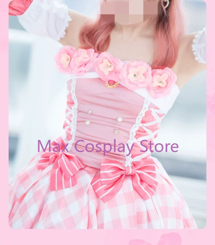 Max Uehara Ayumu Cosplay Costume For Halloween Christmas Festival Party Game Comic Con Clothes Custom size