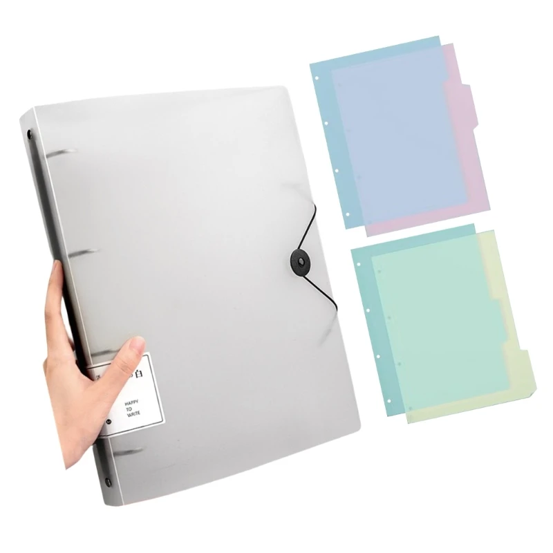 Letter Size File Folder Presentation Binder Hold up 220Sheets Document Folder Dropship