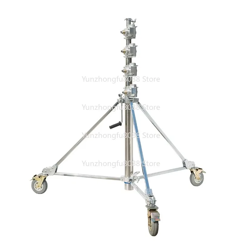 6m steel heavy duty light stand, stainless steel photo studio accessories, photo light tripod