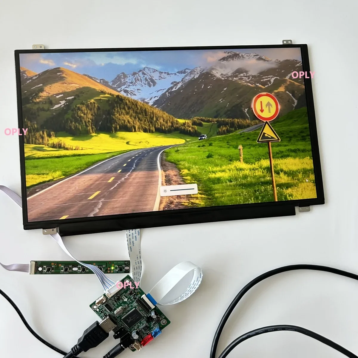 EDP Controller board VGA/Type-C USB/ mini HDMI +15.6