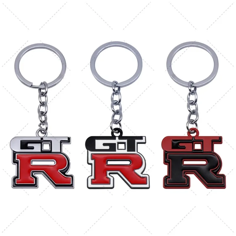 3d metal gtr logotipo carro chaveiro pingente presente para gtr nismo almera juke qashqai tiida x trail note teana 350z 370z
