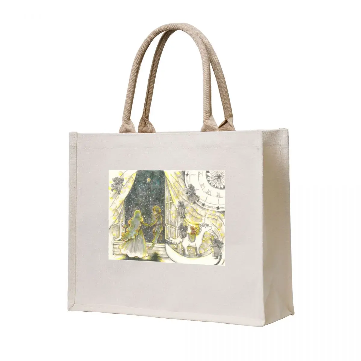 

To Neverland Tote Bag bags woman 2025 personalized tote canvas shopping bag Women's beach bags