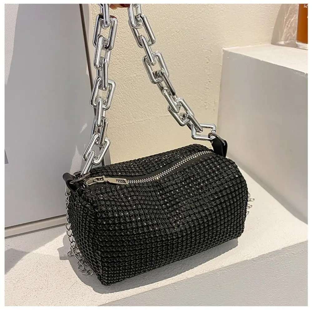 Bling w kształcie diamentu małe torby kurierskie typu Crossbody dla kobiet 2022 letnie modne torebki z torebki na ramię