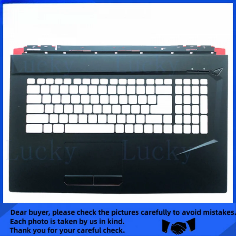 F for MSI GL73 GP73 MS-17P1 Upper Case Palmrest Cover / Bottom Case Black