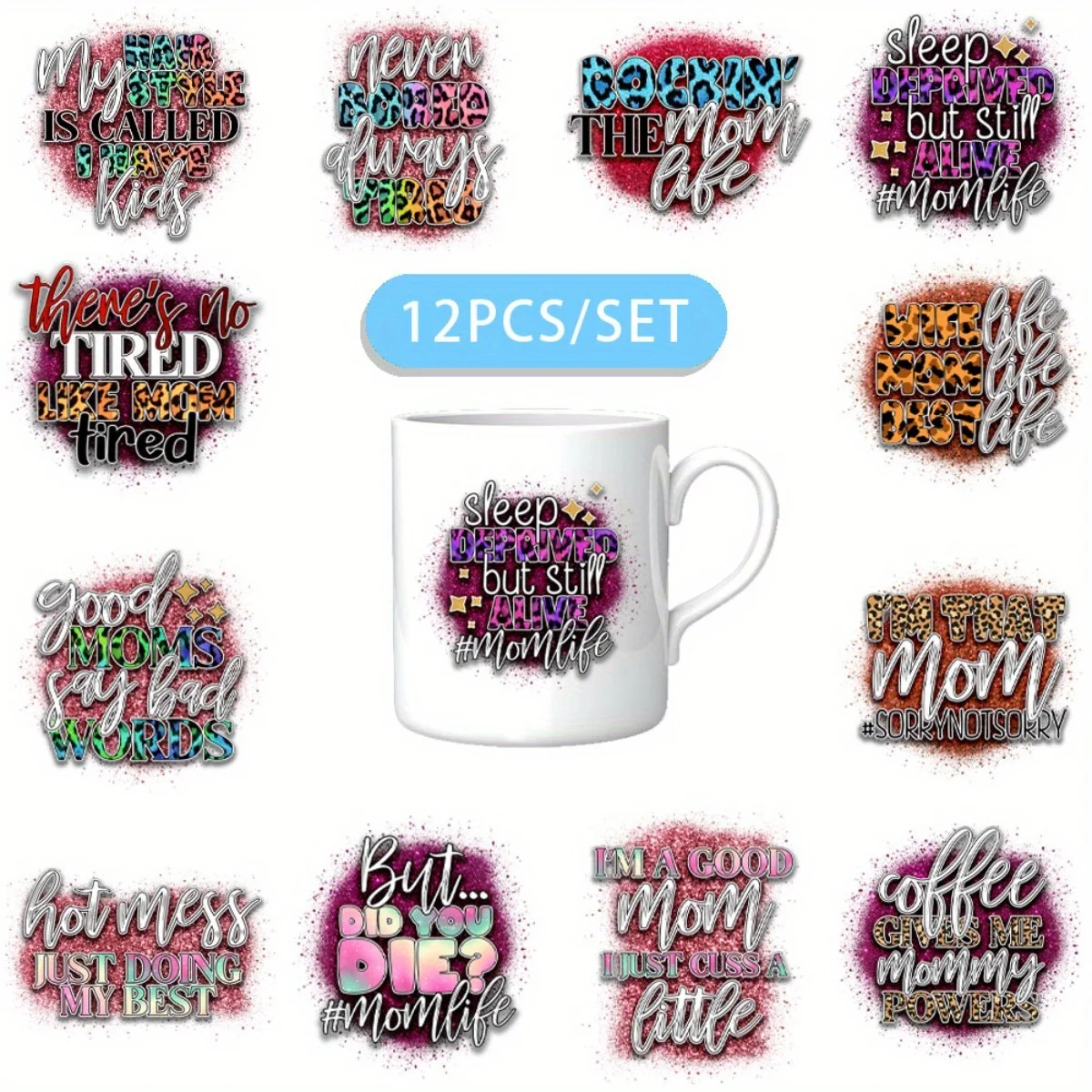 12PCS/SET Leopard P…