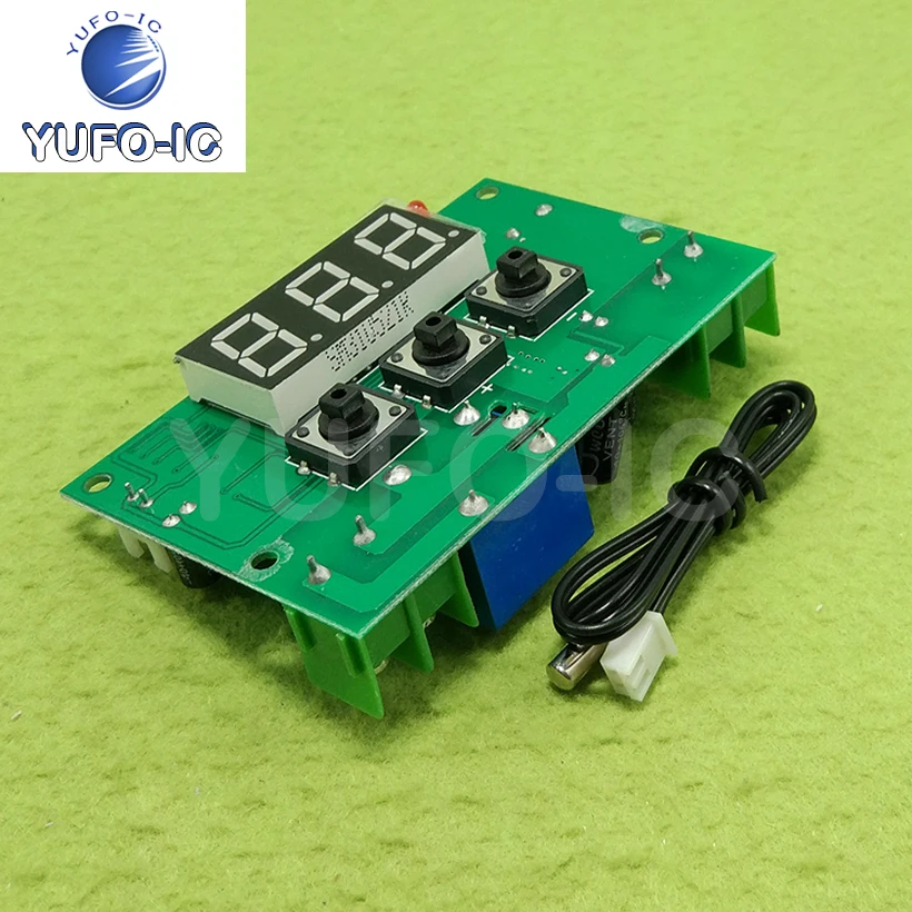 Free Ship 3pcs W1301 Panel Installation Intelligent Digital Display Thermostat Thermostat