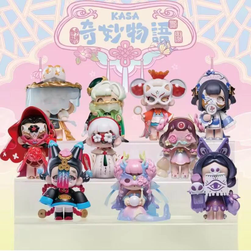 Kasa Wonderful Story Series Original Blind Box Spielzeug Mystery Box Anime Actionfigur Niedliche und lustige Puppen-Ornamente Geschenke