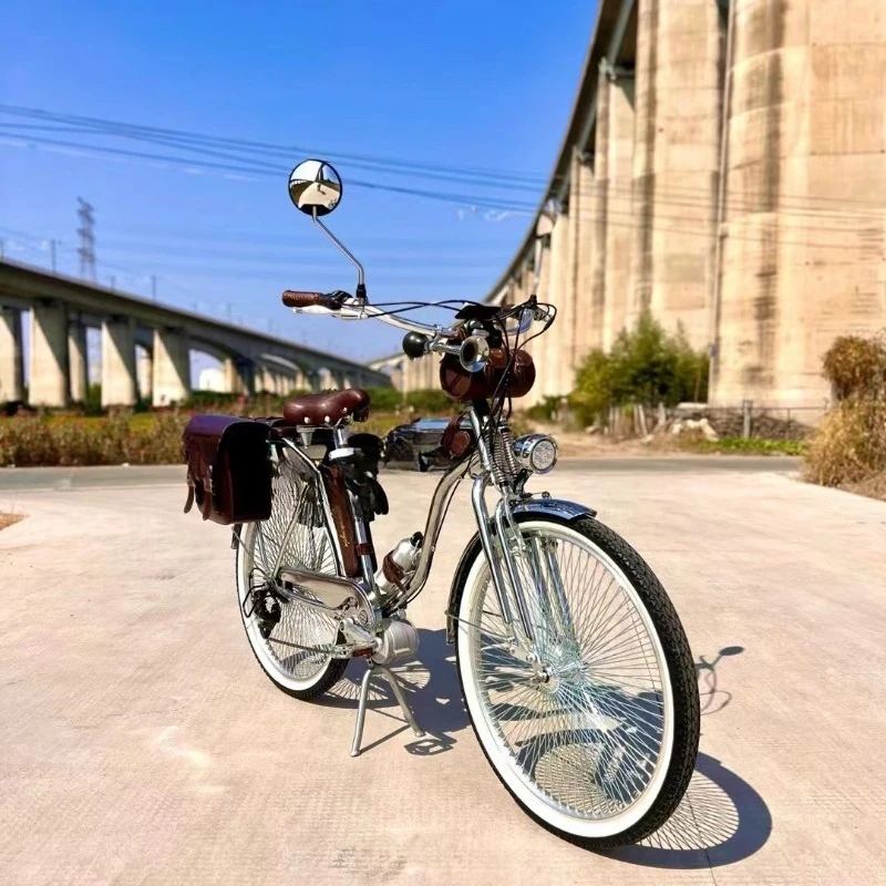 دراجة كلاسيكية فاخرة، دراجة طريق متميزة، متغيرة السرعة، سيارة كلاسيكية، سفر المشاهير على الإنترنت #3