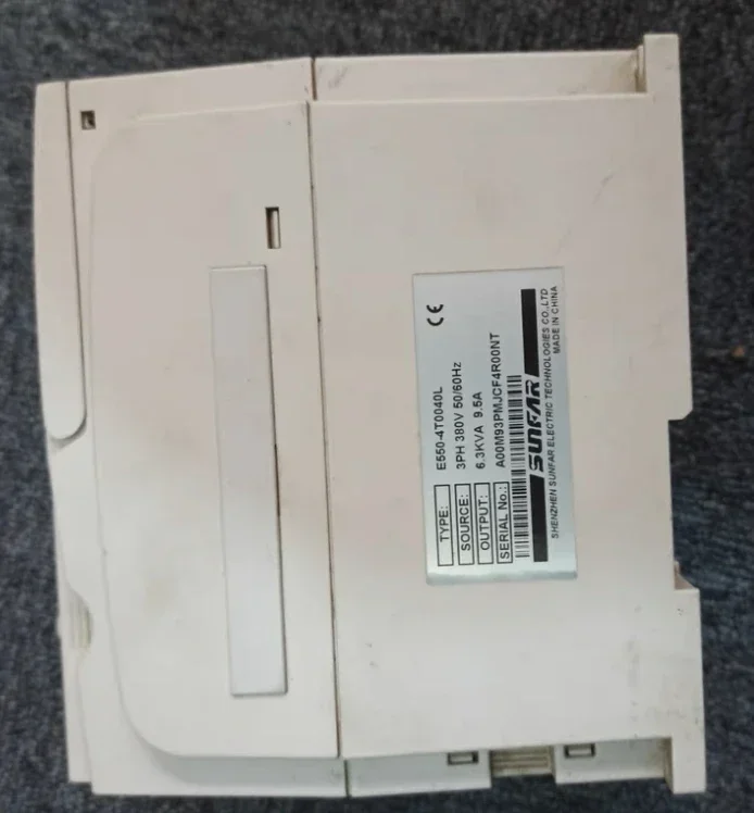 Used frequency converter 4KW E550-4T0040L, function package