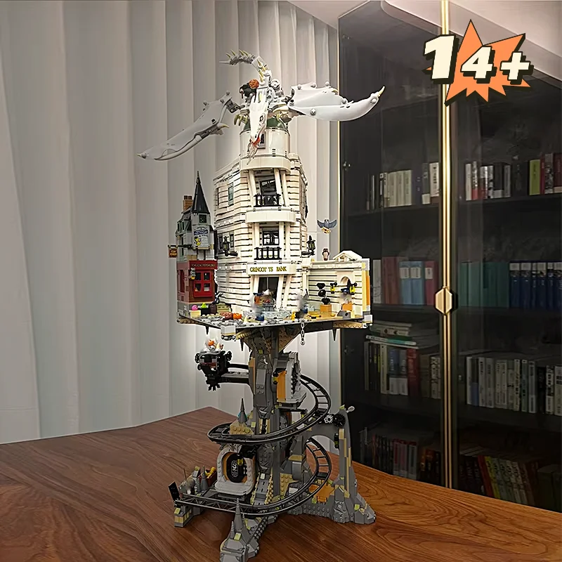 

В НАЛИЧИИ 4803 шт. Конструктор Magic Bank, модель 76417, строительные блоки, игрушки для детей и взрослых, подарки на день рождения, Рождество, праздники.