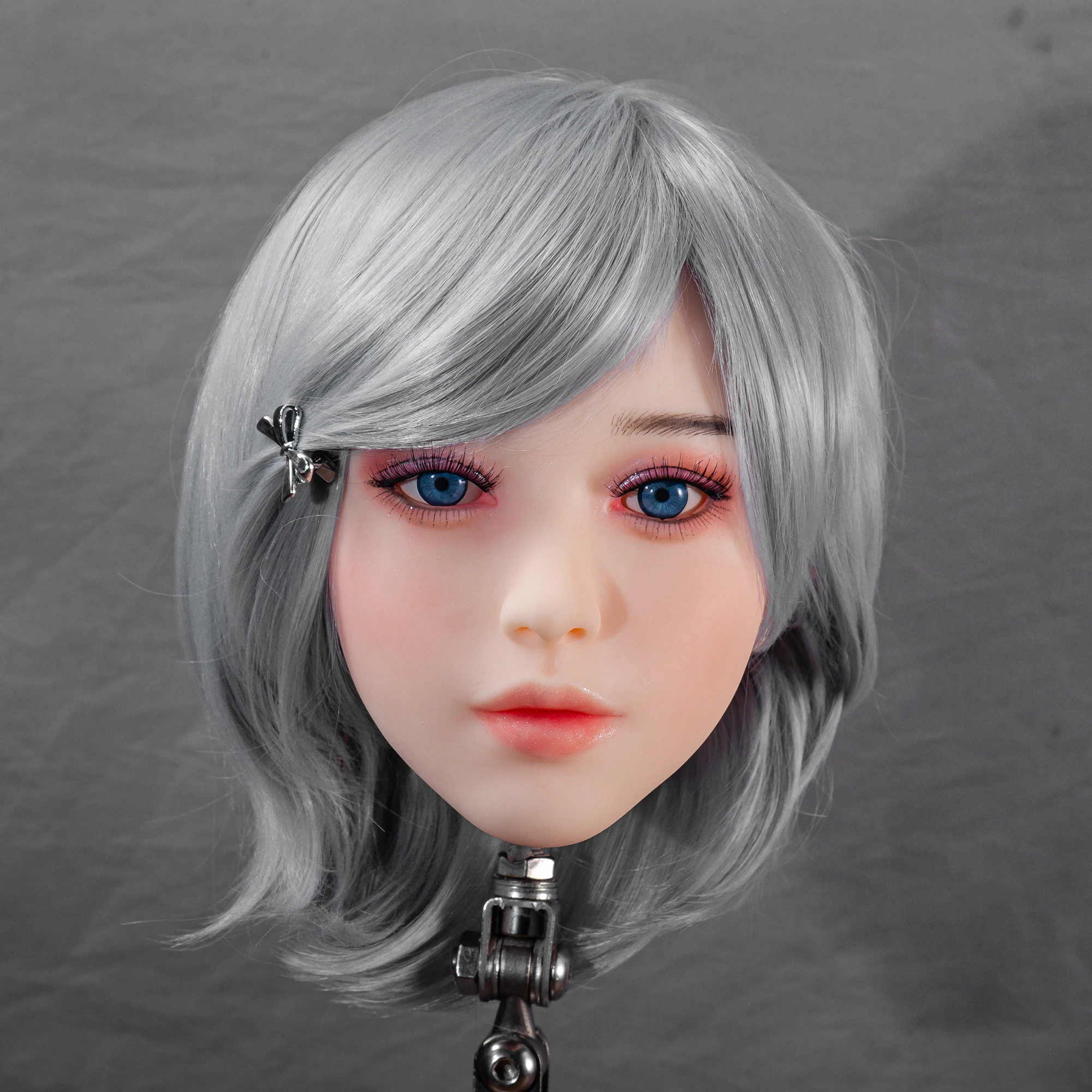 

Модель головы, простая в поддержке, практика начинающих, модель головы двойного назначения для съемки аксессуаров, случайный парик, без аксессуаров.