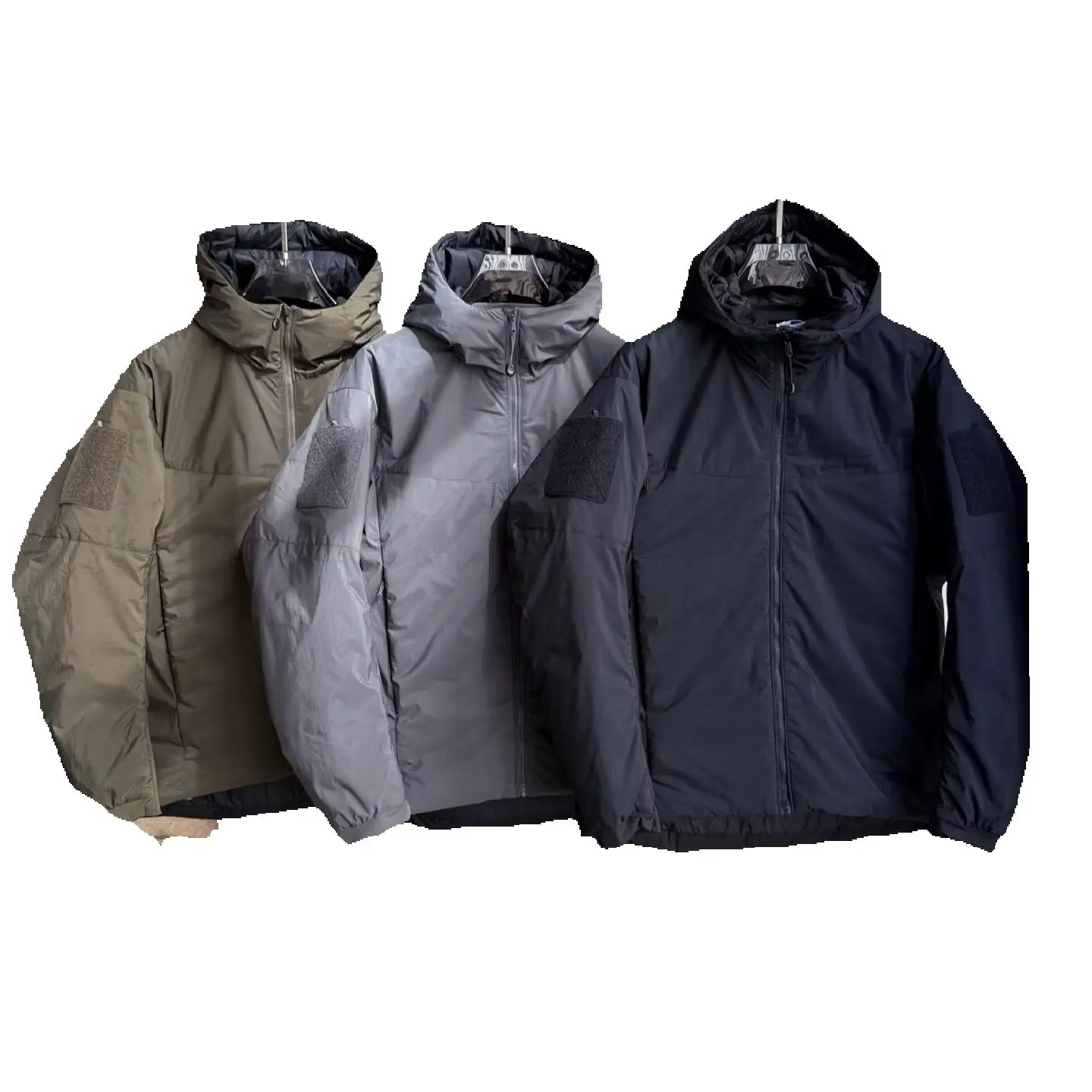 Outdoor functional lightweight insulation jacket windproof insulation jacket nylon 66 fabric heavy sewing process suitable for o