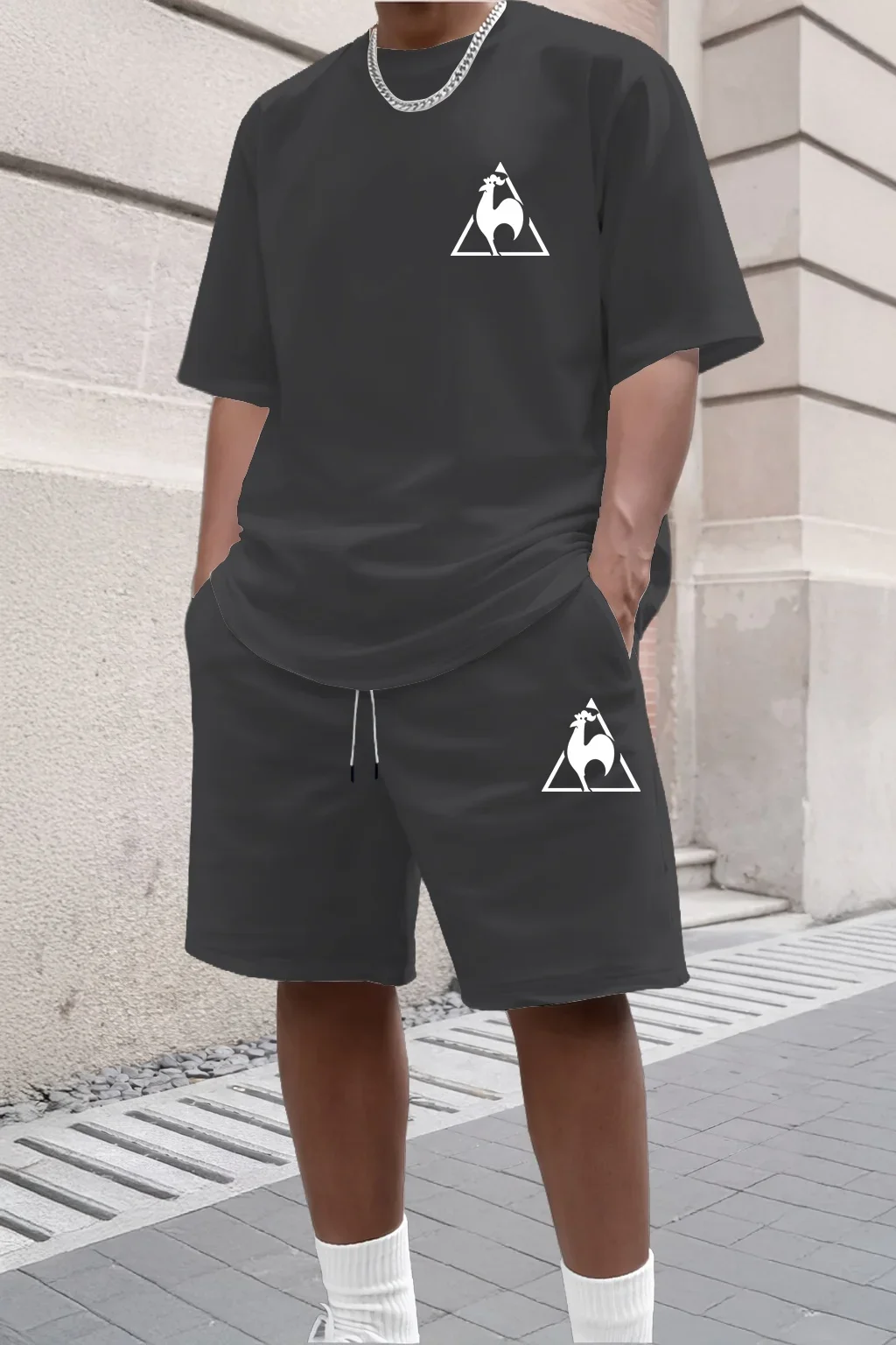 Zomer Set Jongens Korte Mouwen T-shirt Shorts - usage example