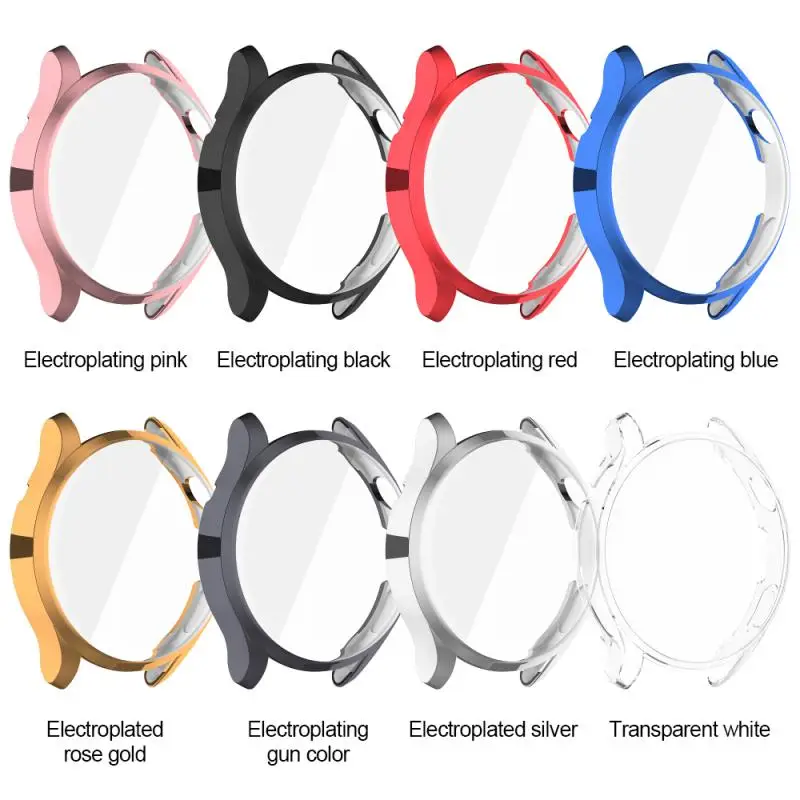 Watch Screen Protector Waterproof Electroplated For Huawei Watch3 Watch Protective Case Dust-proof Tpu Watch Accessories