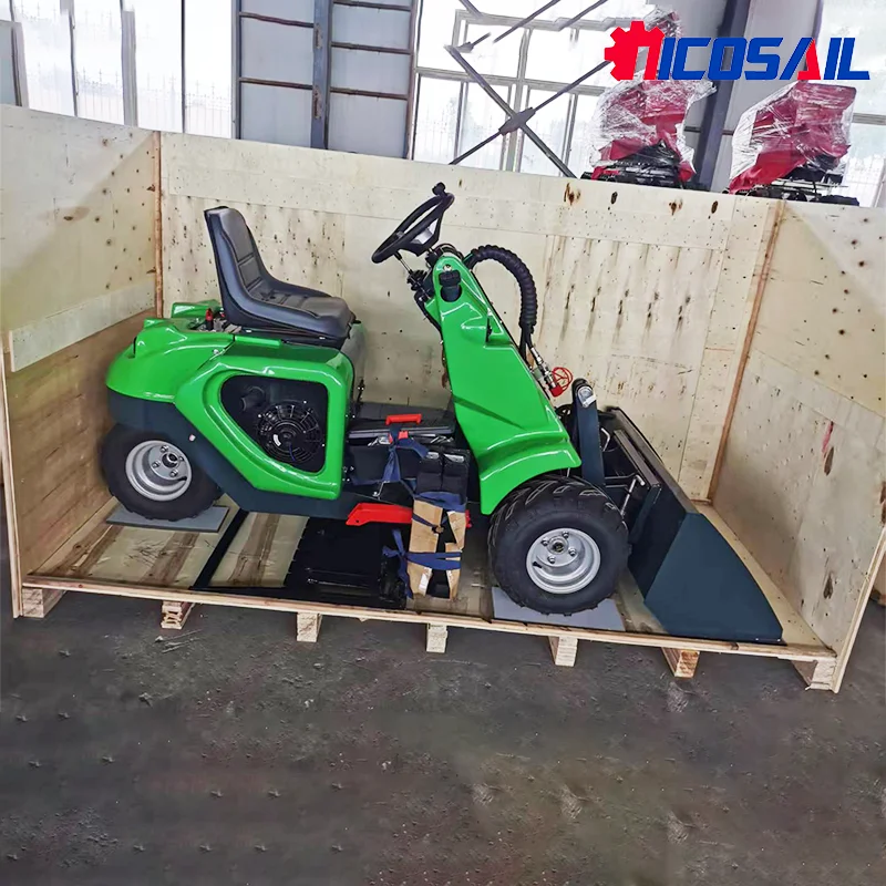 

CE/EPA Certified Mini Three-Wheel Loader Efficient Construction Agriculture Snow Removal Demolition Mini Skid Steer Loader