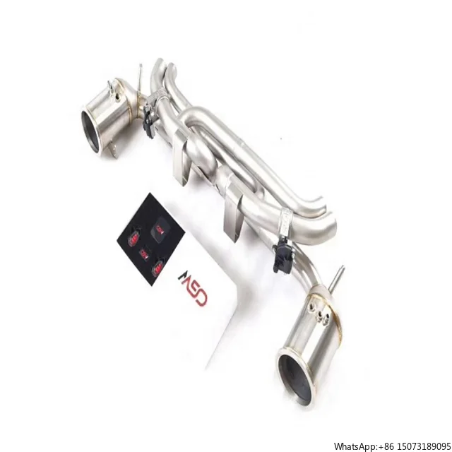 

Выхлопная система Wild Sound Valvetronic из нержавеющей стали с глушителем и насадками Catback для 992 3.0T 2020 года