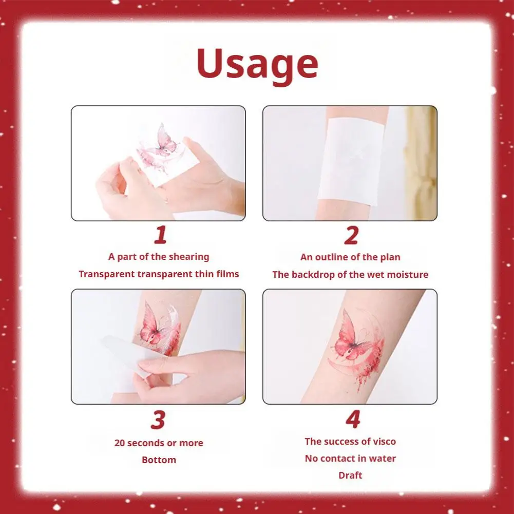 Kerst Gekleurde Glitter Dopamine Oogmake-up Water Transfer Print Dames Waterdichte Langdurige Geschilderde Leuke Verse Stickers