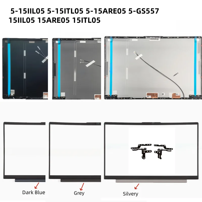 New LCD Back Cover Case Bezel LCD Front Frame For Ideapa 5 5-15IIL05 5-15ITL05 5-15ARE05 5-GS557 15IIL05 15ARE05 15ITL05