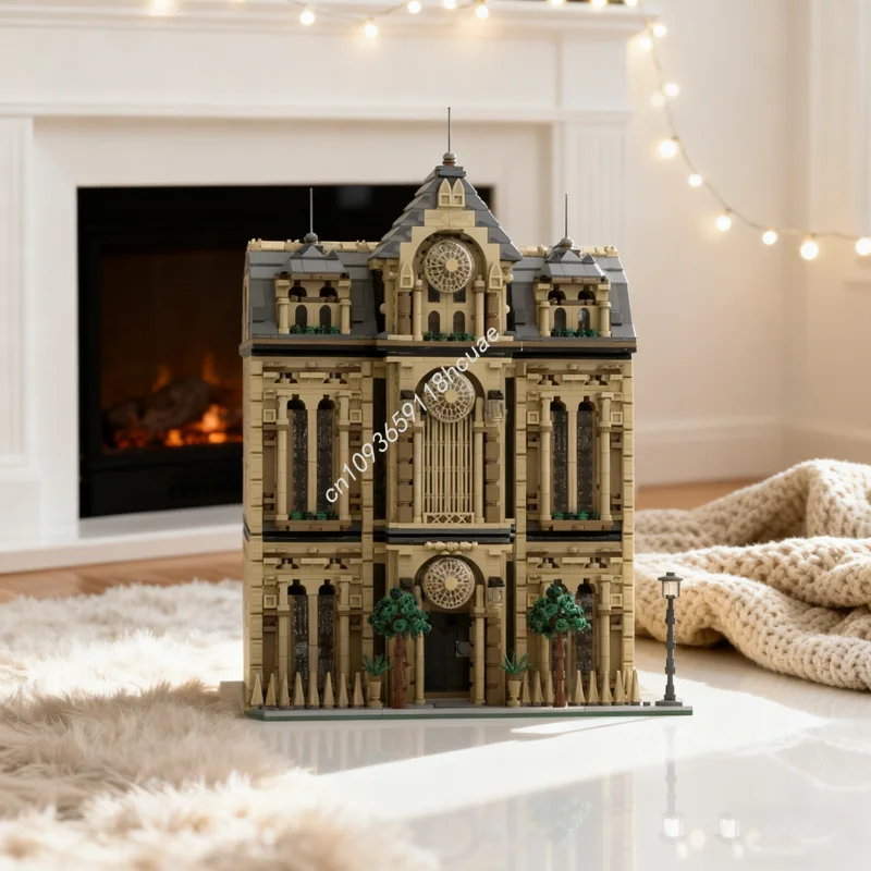 

3987pcs MOC The Consulate Modulared Model Building Blocks Architecture Toy Assemble DIY Idea Brick Christmas Gift Kids Birthday