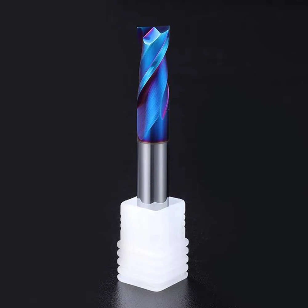 Carbide End Mill 2 3 4 5 6 8 10 12mm 2Flute 4Flute Milling Cutter Alloy Coating Tungsten Steel Cutting Tool CNC maching Endmills