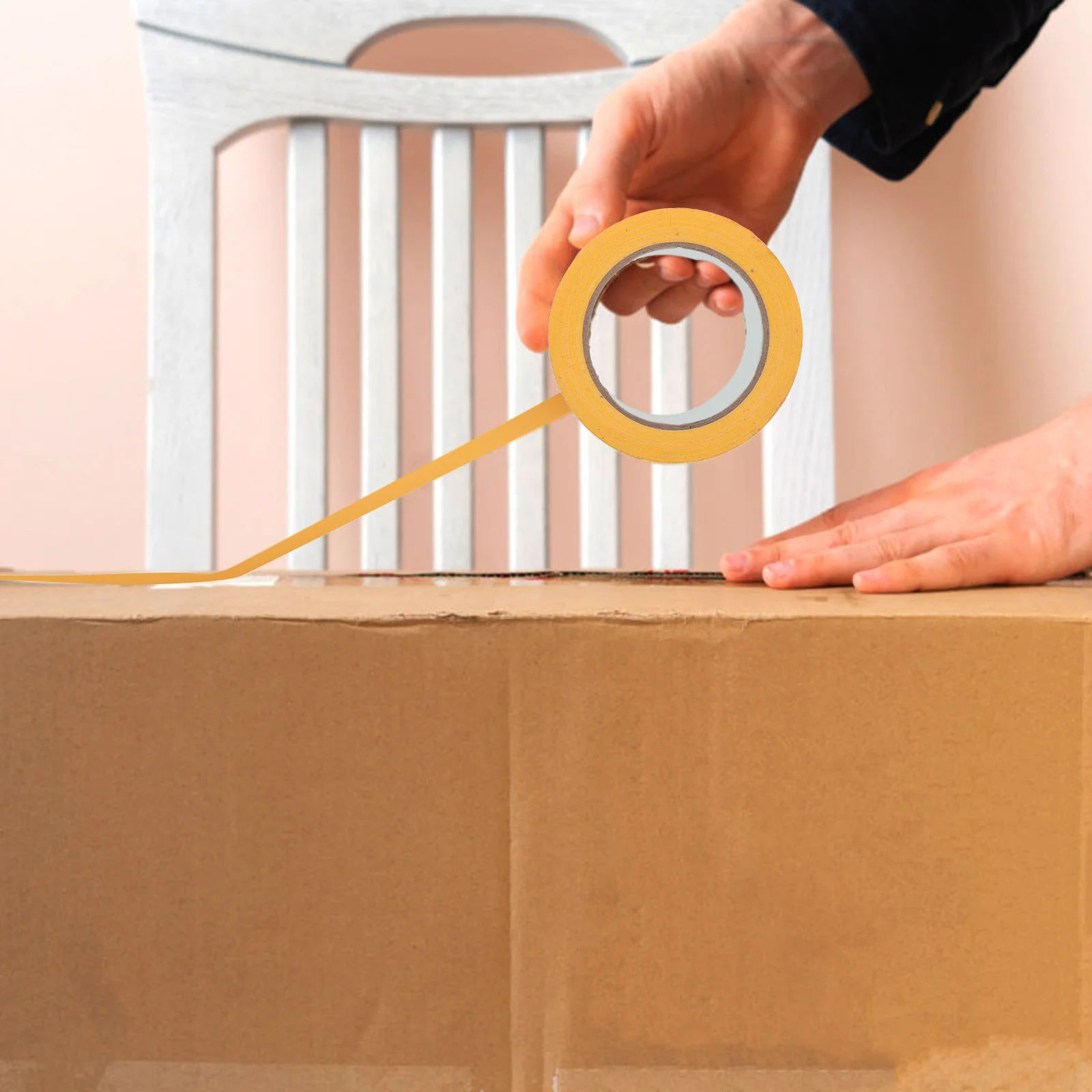 

3 Rolls Colored Duct Tapes Single Side Strong Adhesive Multi-Function Practical Indoor Outdoor Use Duct Tape Color Tape Rolls