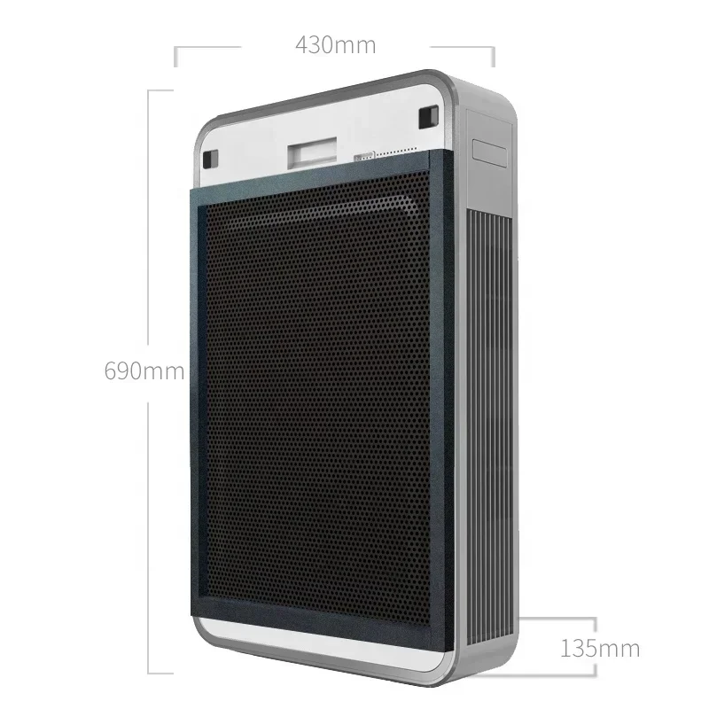 مبادل هواء النافذة، فلتر هيبا منخفض الضوضاء، نظام مبادل الهواء النقي المنزلي، منقي الهواء