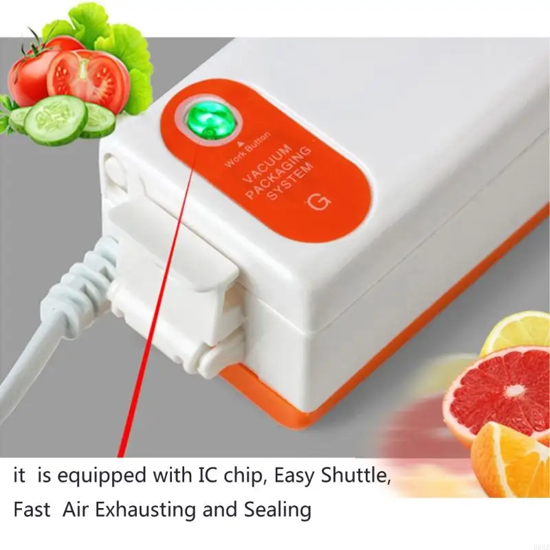 D0AB Vacuum Sealer Machine Auto Sealer Professional Film Sealer for Food Saver