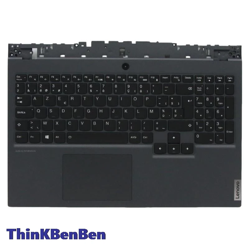 

BE Belgian Black Keyboard Upper Case Palmrest Shell Cover For Lenovo Legion 5 15IMH05 15ARH05 H Y7000 R7000 2020 5CB0Z27696