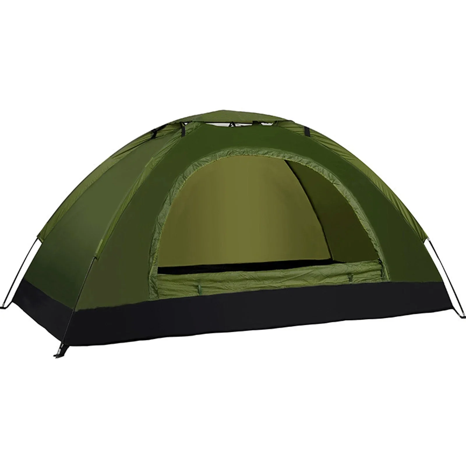 1 PC Ultralight Single Layer Camping Tent Portable Hiking UV Coating Fishing Backpacking Travel Rooms 1/2 Mortgage