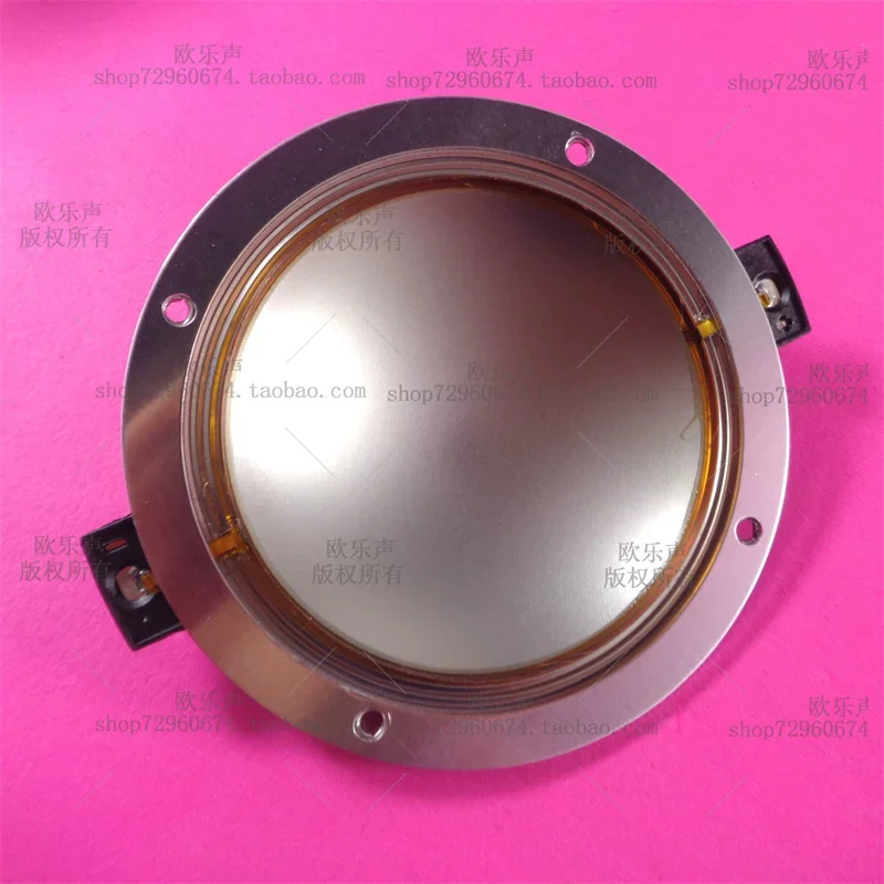 1 Stück GHXAMP Ersatz-Schwingspule für hohe Frequenzen für RCF ND840, 74,46 mm importierte Spule, 74,5 mm perforierte Titan-Membran – Detail 2