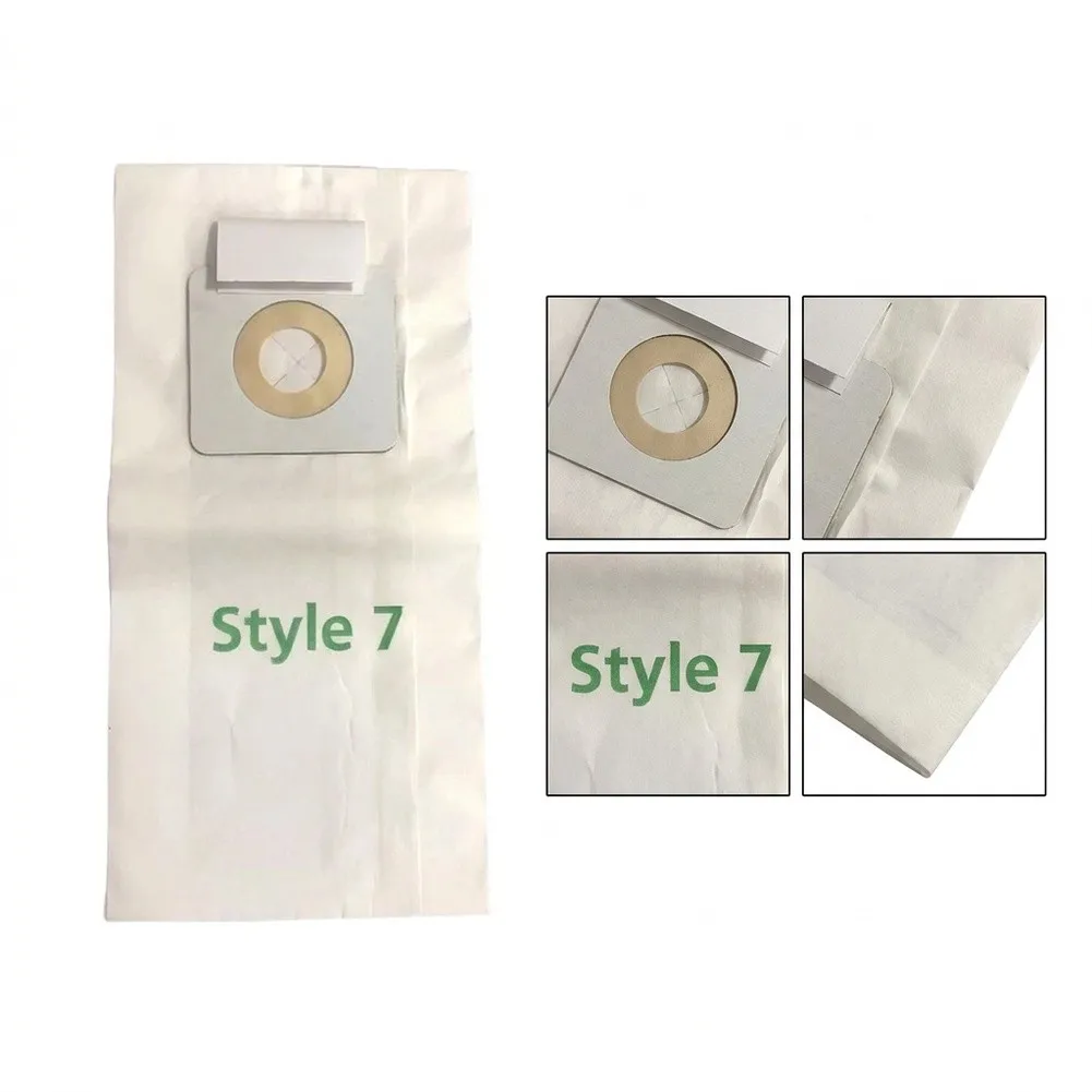 Style 7 Vacuum Bags for Bissell Upright Vacuums Part No 32120 6pcs 15pcs Non Woven Fabric Compatible 1739 3522 3525