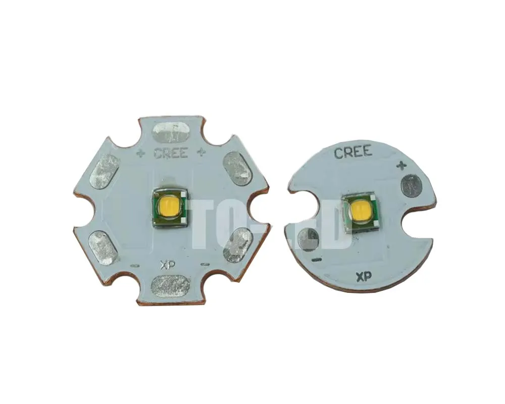 CREE XPG XP-G 5W Cool white Warm white Neutral white 3535 High Power Led with 8mm 10mm 12mm 14mm 16mm 20mm PCB Board