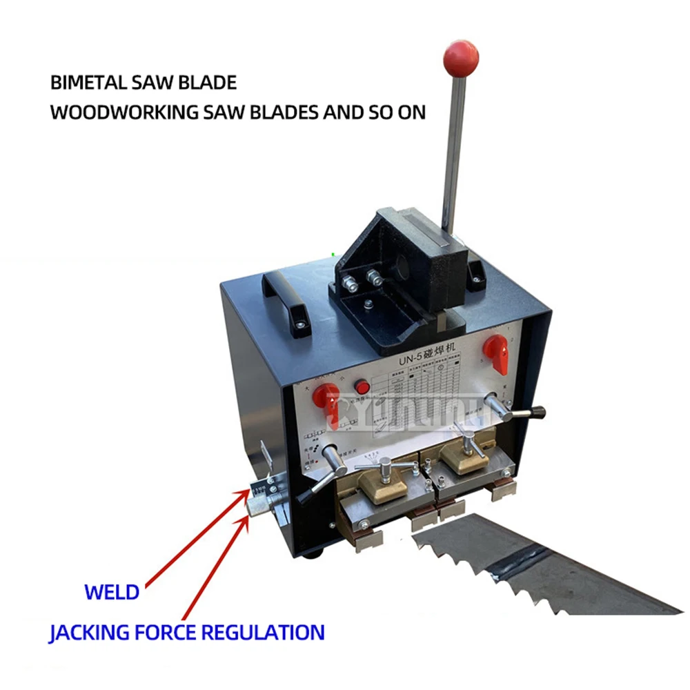 10-40mm Saw Blade Welding Machine Steel Band Butt Welding Machine for Metal Woodworking Band Saw Blade Belt Butt Welder 6kw