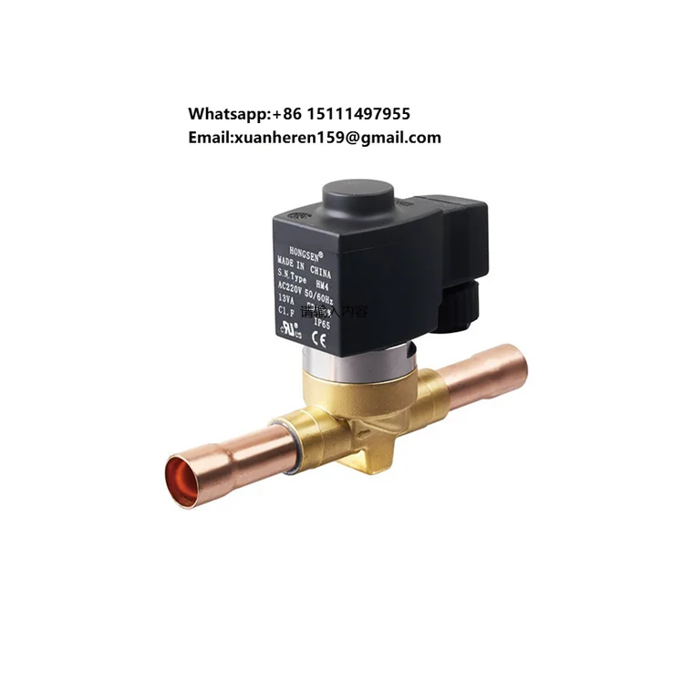 High Quality Electric Refrigeration Solenoid Valve Model HV20M7T with AC380V/220V/110V 6 Month Warranty