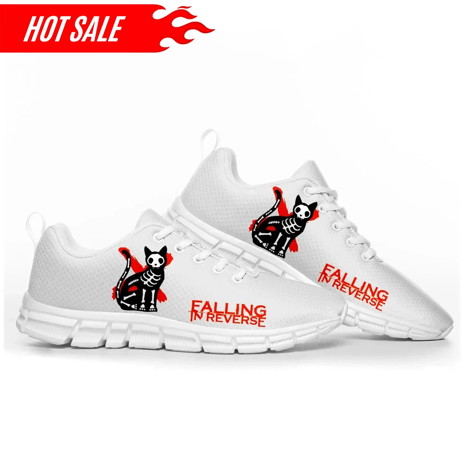 Falling In Reverse punk rock band Sports Shoes Mens Womens Teenager Sneakers Custom High Quality Couple Shoes