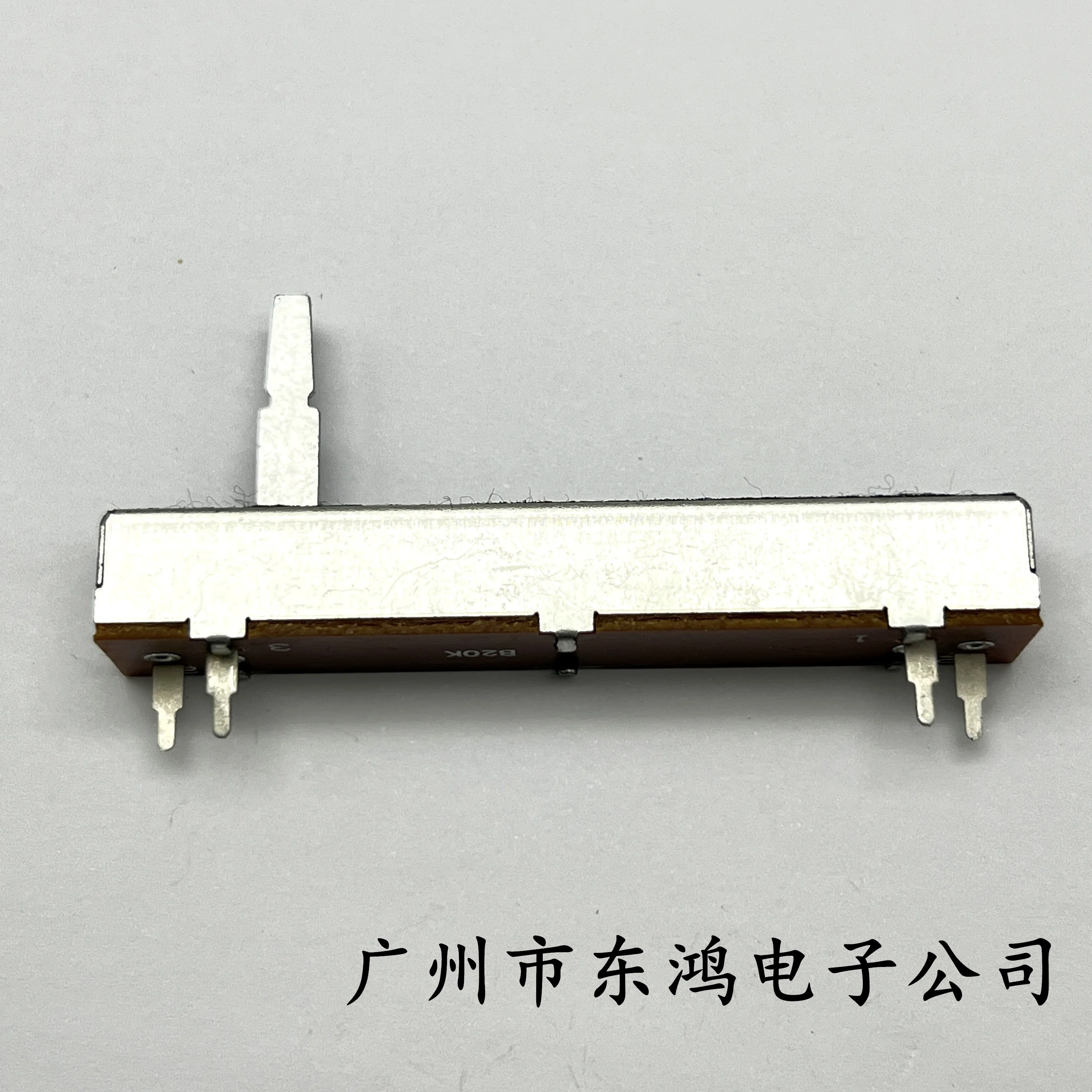 1pc 73mm Straight Slip Potentiometer Dual for Pioneer DDJ-SX SL60V B20K  Mixer Fader 4 Legs Shaft Length 20mm