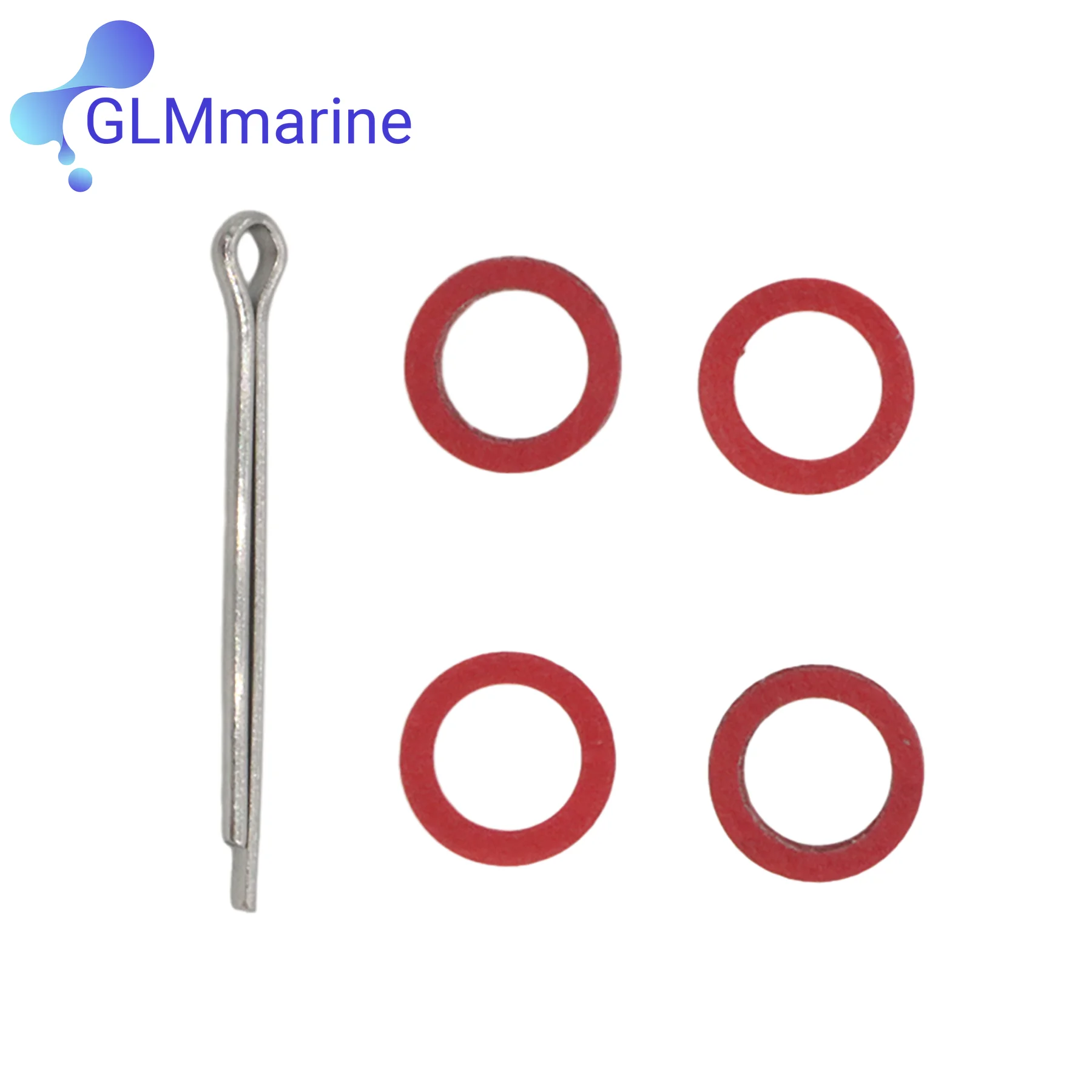 Lower Unit Seal Kit with Prop Shaft Oil Seal For Yamaha Outboard Motor 2.5 4 5 6 HP 93101-13M12-00 90430-08003-00 91490-25030-00 view 3