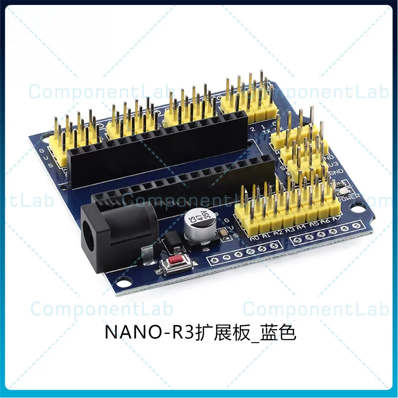 5-15pcs NANO-R3 expands the UNO/NANO development board with a multi-functional I/O port expansion module