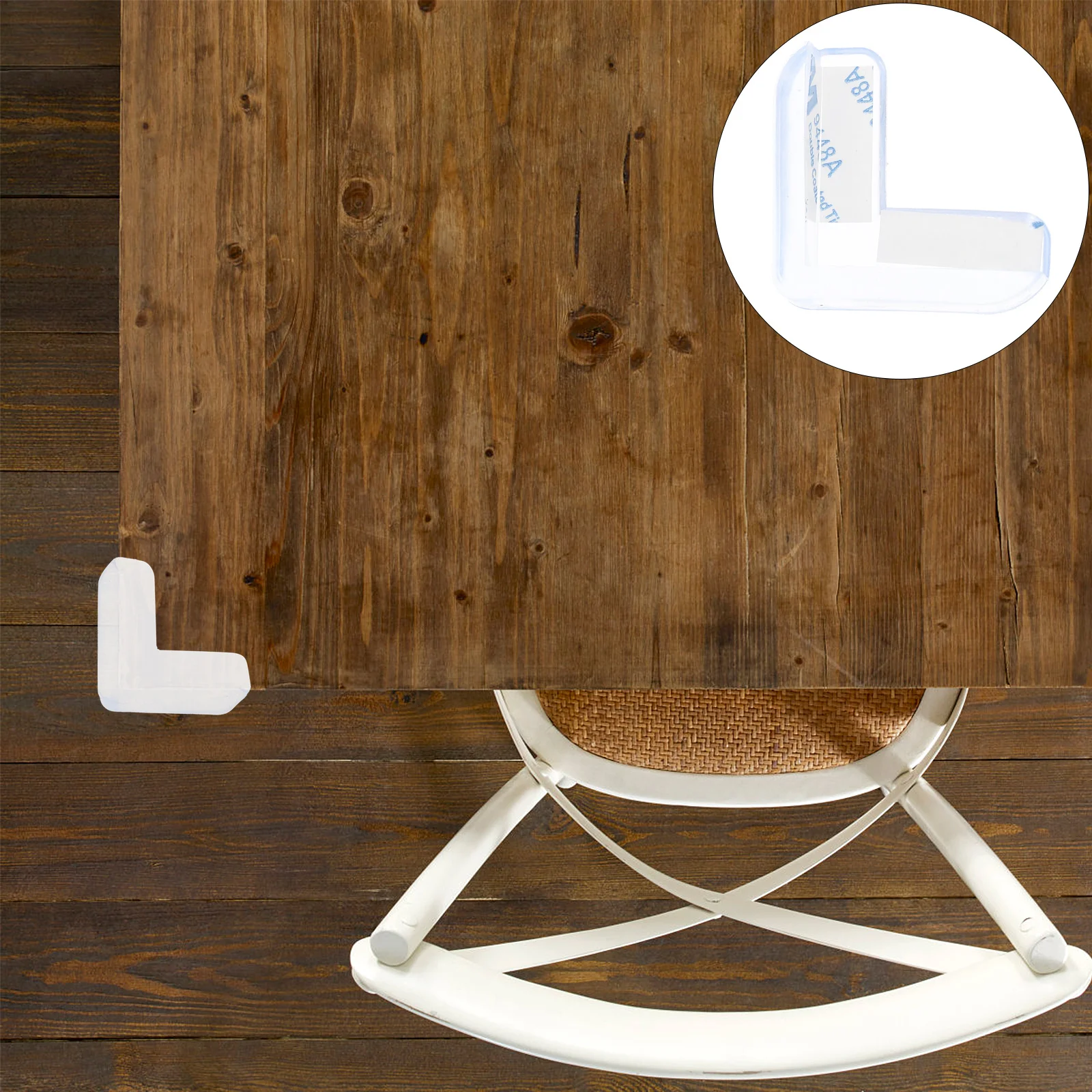 

20Pcs Silicone Corner Protectors Baby Proofing Table Edge Guards Furniture Protective Pads Corner Protector Baby