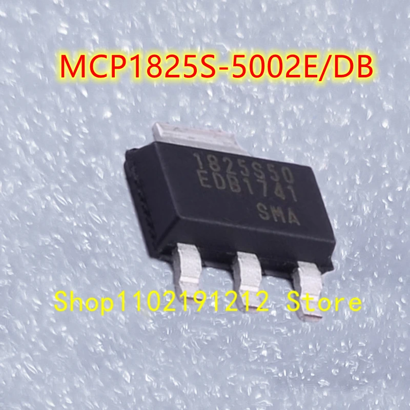 MCP1825S-3302E/DB 1825S50 СОТ-223