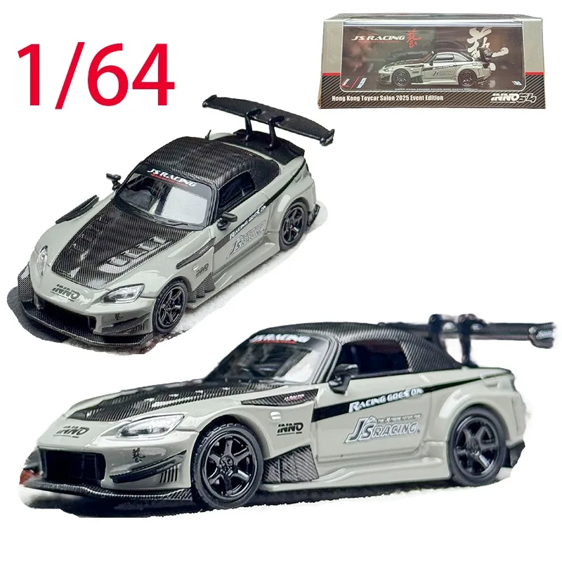 

INNO литая под давлением модель автомобиля из сплава Honda в масштабе 1/64, Honda S2000, игровые транспортные средства, игрушки для мальчиков, оригинальная коробка, коллекция и демонстрация