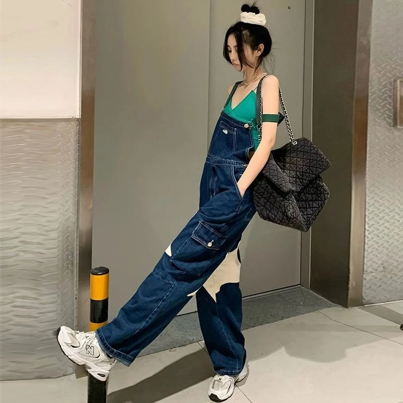 

​ Джинсовый комбинезон с узором в виде звезд для женщин, весна-осень 2026, новый, молодежный, элегантный, приталенный крой ​