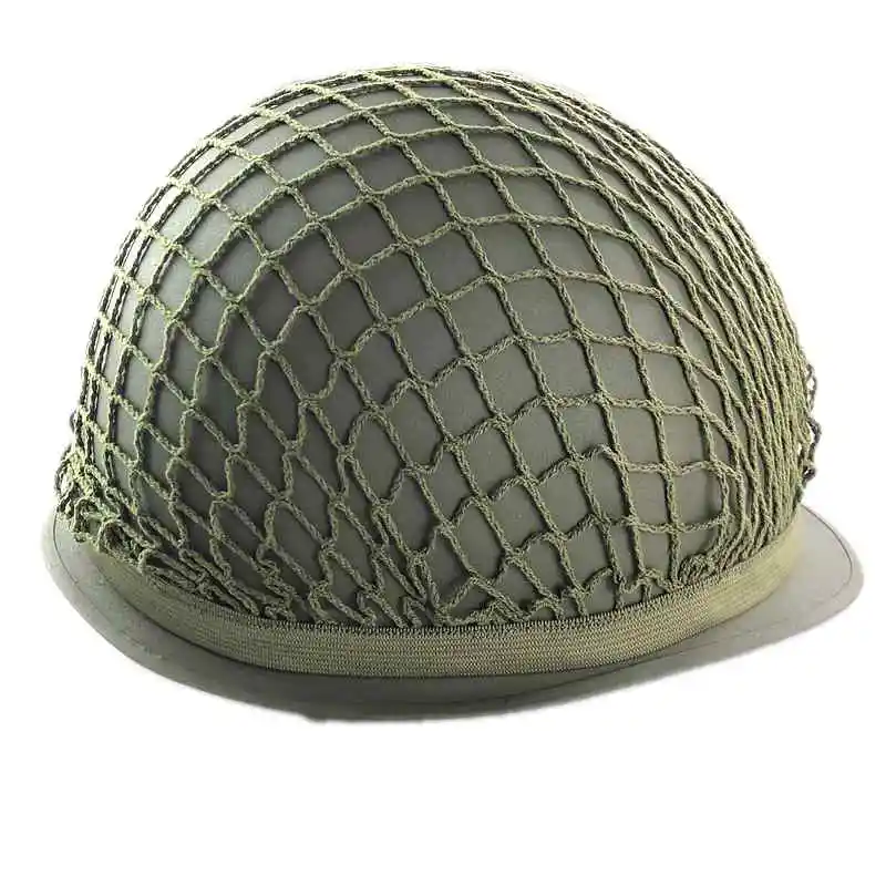 US Military Steel ABS M1 Helmet Universal Portable Military Steel M1 Helmet Tactical Protective Army Equipment Field