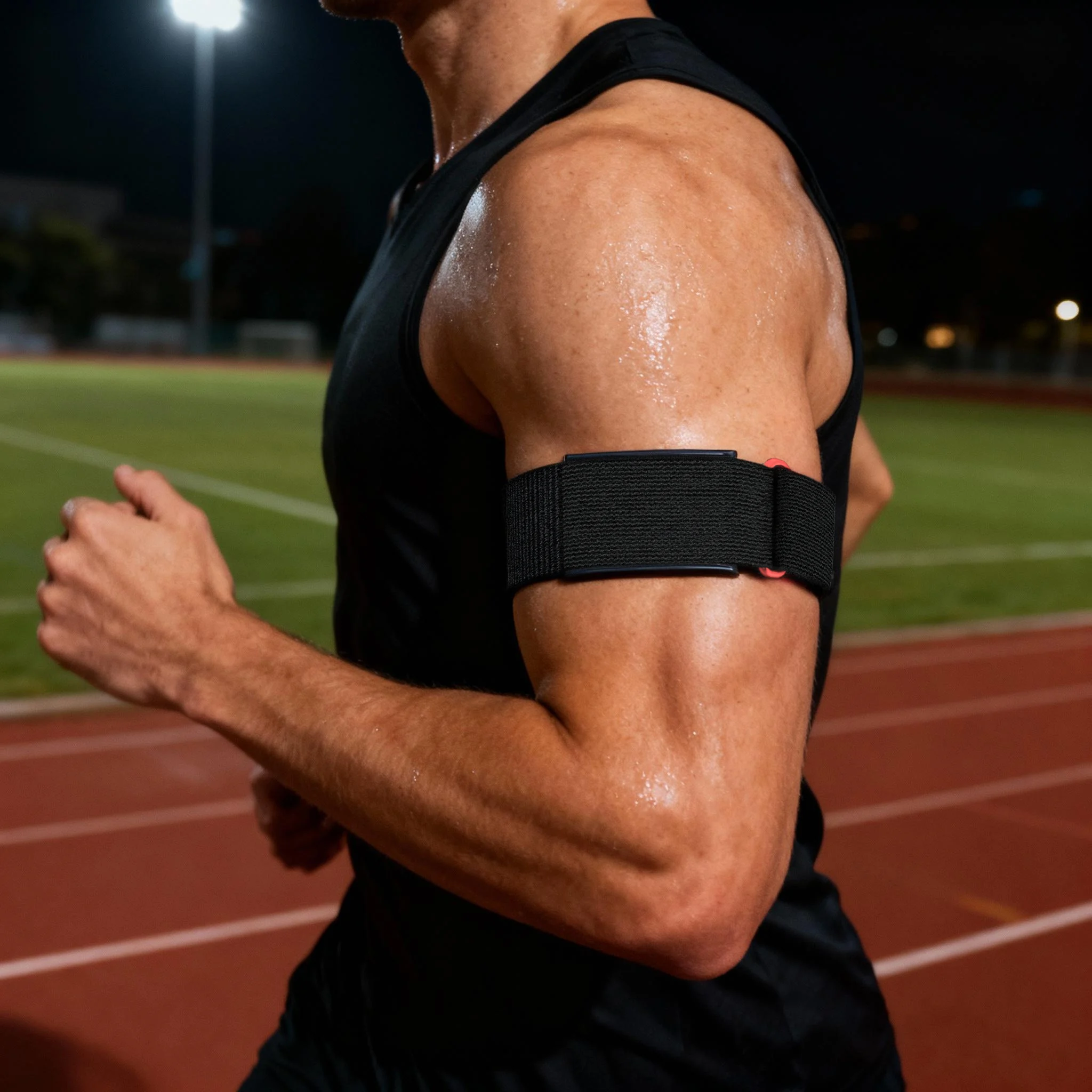 For Amazfit Helio Smart Band Full Coverage Nylon Arm Strap Sports Fitness Arm Strap Amazfit Helio Replacement Arm Strap